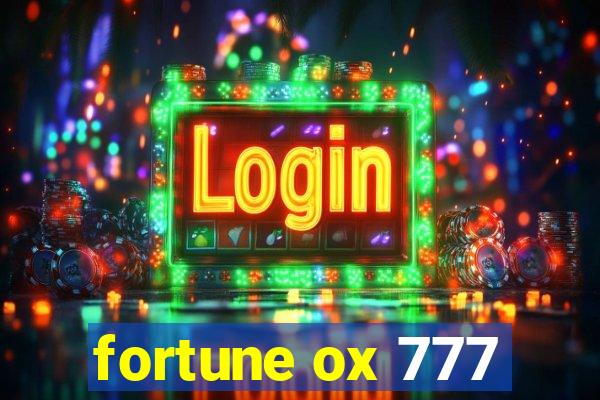 fortune ox 777